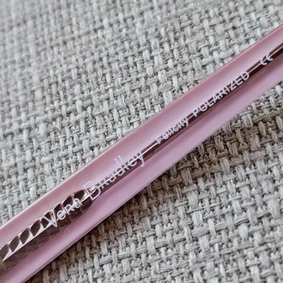 Vera Bradley Women Eyeglasses/Sunglasses Frame Gold Tone MODERN MADLEY Glasses - Picture 10 of 12